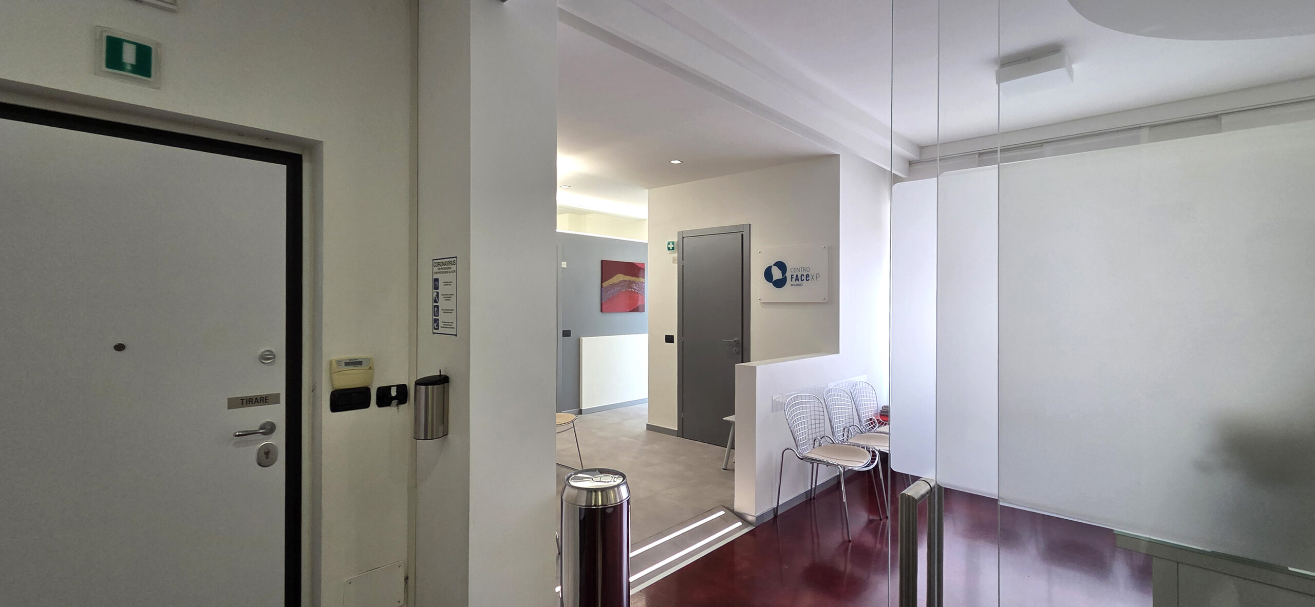 Un restyling effettuato senza interrompere l'attività medica